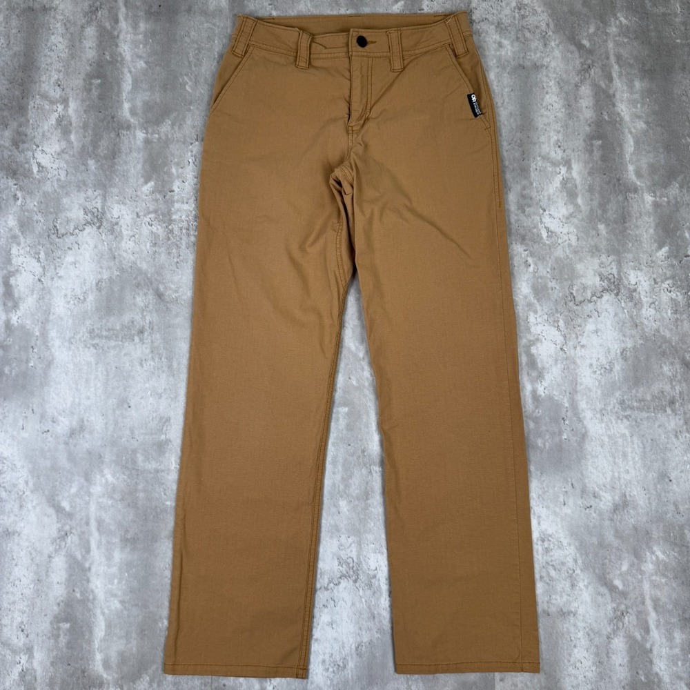 Outdoor Research Canvas Pants Mens 30 Tan Brown Khaki Business Climbing Granola